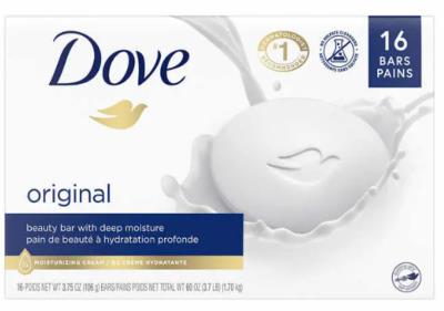 A2540 : Dove A2540 : Hygiene and Health - Soaps and shower gels - Original Bar Soap DOVE, original BAR SOAP, 16 x 106g