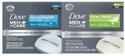 A2543 : Dove men care A2543 : Hygiene and Health - Soaps and shower gels - Bar Soap Assorted Savon Bar. DOVE MEN CARE , BAR SOAP assorted SAVON BAR. , 40 pack x (3)