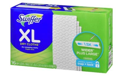 A4445 : Swiffer A4445 : Hygiene and Health - Soaps and shower gels - Dry Sweeping Cloths (x-lar.) SWIFFER,DRY SWEEPING CLOTHS (x-lar.), 4 x 16 CT