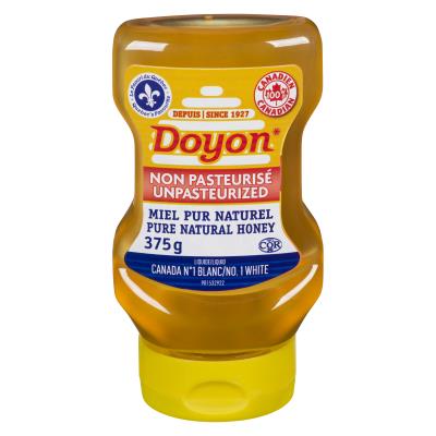 C886 : Doyon C886 : Lunch and snacks - Honey - Pure Unpasteurized Honey DOYON, PURE unpasteurized HONEY, 12 x 375g