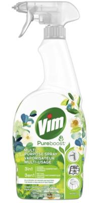 CA0500-OU : Vim CA0500-OU : Household products - Cleaning products - Multi-purpose Cleaner (spray) VIM, multi-purpose CLEANER (spray), 12 x 700 ML