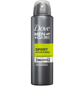 CA2098 : Dove CA2098 : Hygiene and Health - Shampoo - Men Care Deo Fresh Active Sport Spray DOVE, MEN CARE deo fresh active sport SPRAY, 6 x 150 ML