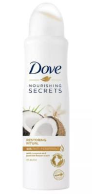 CA2291 : Dove CA2291 : Hygiene and Health - Deodorant - Go Fresh Spray Deodorant Coconut & Jasmine DOVE, go fresh SPRAY deodorant COCONUT & JASMINE, 6 x 150 ml