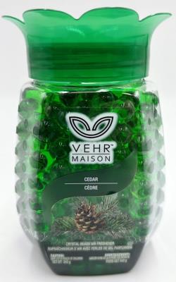 CA90460 : Vehr CA90460 : Hygiene and Health - Deodorant - Cedar Scent Crystal Beads (green) VEHR,cedar SCENT CRYSTAL BEADS (green),12 x 340g