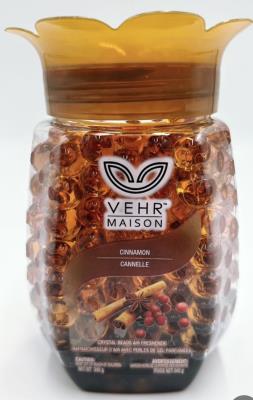 CA90461 : Vehr CA90461 : Hygiene and Health - Deodorant - Cinnamon Scent Crystal Beads (orange) VEHR,cinnamon SCENT CRYSTAL BEADS (orange),12 x 340g