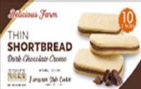 CB8759 : Cook. Thin Shortbread Choco. Dark