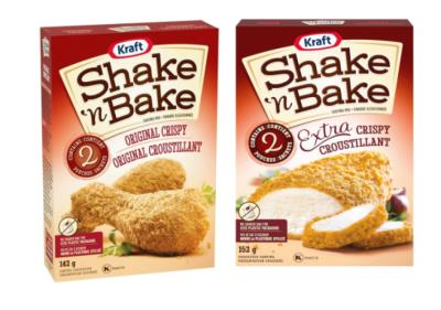 CE55 : Shake and bake CE55 : Frozen Products - Meat - Assorted Breadcrumbs SHAKE AND BAKE, ASSORTED breadcrumbs, 96 x 152 g