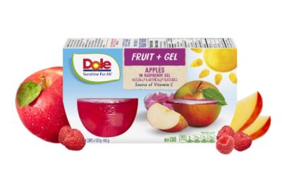 CF713-OU : Dole CF713-OU : Lunch and snacks - Fruity - Apple Raspberry Jelly DOLE, APPLE RASPBERRY jelly, 6 x (4 x 123g)