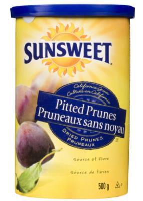 CG020 : Sunsweet CG020 : Cooking Ingredients - Concentrated sweetened and powdered milk - Dried Prunes SUNSWEET, DRIED PRUNES, 12 x 500g