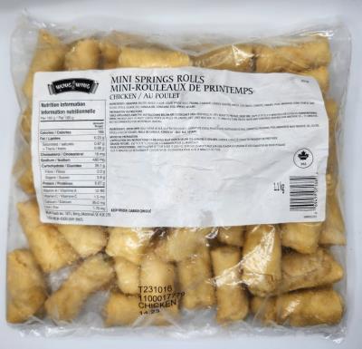 CG0258-OU : Wong wing CG0258-OU : Frozen Products - Meat - Spring Roll (2 Megas) WONG WING, spring roll (2 MEGAS), 2 x 1.1 kg