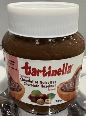 CG275 : Tartinella CG275 : Lunch and snacks - Spreads - Hazelnut Spread TARTINELLA , HAZELNUT SPREAD , 12 x 350G