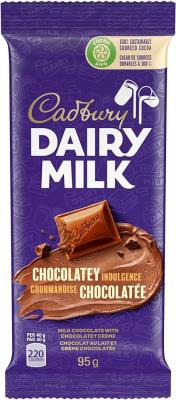 CG546-1 : Cadbury CG546-1 : Confectionery - Chocolate - Chocolate Dairy Milk Indulg. Chocolate CADBURY, CHOCOLATE DAIRY MILK indulg. chocolate,21 x 95G