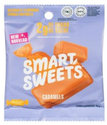 CG6667 : Smart sweets CG6667 : Confectionery - Candy - Caramel Candy SMART SWEETS, CARAMEL CANDY ,6 box x (14 x 45g)