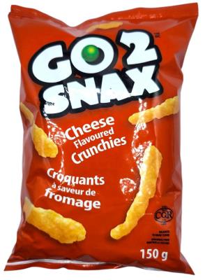 CG7220-OU : Go 2 snax CG7220-OU : Lunch and snacks - Cookies - Cheese Crunchie GO 2 SNAX,CHEESE crunchie, 12 x 150g