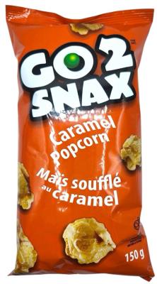 CG7334-OU : Go 2 snax CG7334-OU : Confectionery - Chips - Caramel Pop Corn GO 2 SNAX,caramel POP CORN  ,18 x 150g