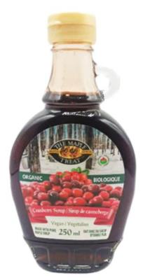 CG9200 : The map-trt CG9200 : Lunch and snacks - Maple syrup - Maple Syrup Cranberry 9% THE MAP-TRT,MAPLE SYRUP Cranberry 9%,12 x 250ml (glass)