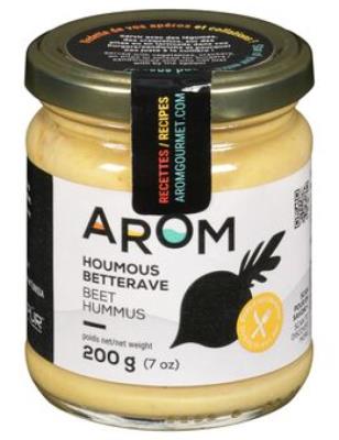 CG952 : Arom CG952 : Preserves and jars - Vegetables - Hummus Beet AROM, HUMMUS beet, 12 x 200g