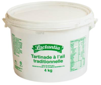 CH0071-OU : Lactantia CH0071-OU : Lunch and snacks - Spreads - Garlic Spread LACTANTIA,GARLIC SPREAD,4 KG