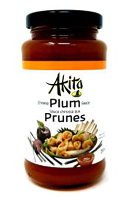 CH285 : Akita CH285 : Condiments - Sauce - Plum Sauce AKITA , PLUM SAUCE ,12 x 250 ML