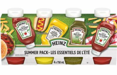 CH893 : Heinz CH893 : Condiments - Ketchup - Picnic Set Ass. (pres.) HEINZ, PICNIC SET ass. (PRES.), 180 x (4 x 750ml)