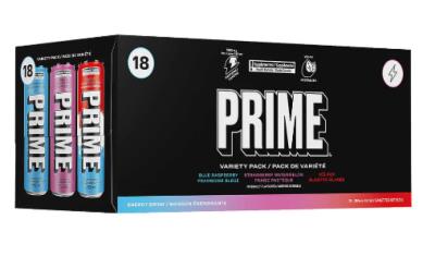 CJ6405-OU : Prime CJ6405-OU : Beverages - Energy drinks - Energy Drink Assorted PRIME, ENERGY drink ASSORTED, 18 x 355ml