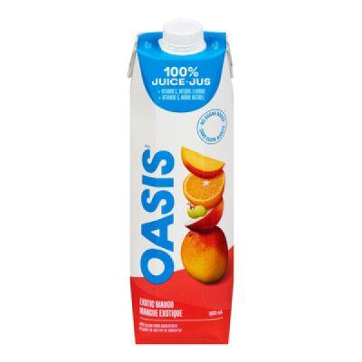 CJ883-OU : Oasis CJ883-OU : Beverages - Juice - Mango Juice OASIS, MANGO JUICE, 12 x 960 ML