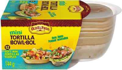 CN1033 : Old el paso CN1033 : Kitchen and house - Cooking equipment - Torilla Bol(12ct) OLD EL PASO,TORILLA BOL(12CT), 8 x 144g