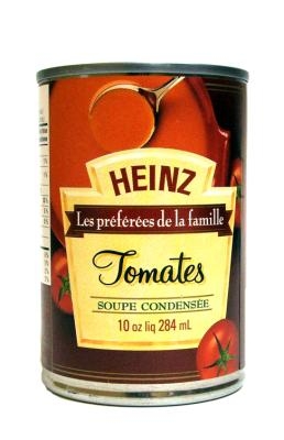 CS0002-OU : Heinz CS0002-OU : Preserves and jars - Soups - Tomato Soup HEINZ, TOMATO SOUP,  24 X 284ML