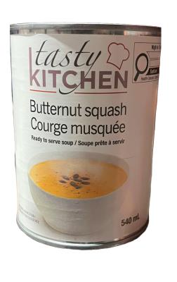 CS0133-OU : Tast.kitc CS0133-OU : Pasta, rice and noodles - Soups - Butternut Squash Soup TAST.KITC,BUTTERNUT SQUASH SOUP, 12 x 540 ML