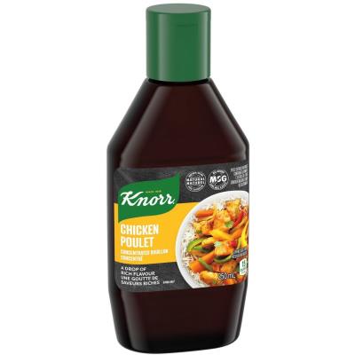 CS489 : Knorr CS489 : Cooking Ingredients - Various - Concentrated Broth Chicken KNORR, CONCENTRATED BROTH chicken, 12 x 250 ML