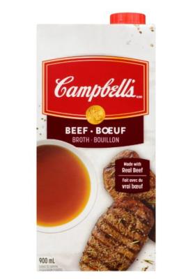 CS985-OU : Campbell's CS985-OU : Preserves and jars - Soups - Beef Broth CAMPBELL'S, BEEF BROTH, 12 x 900 ML