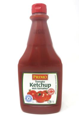 CT39-OU : Primo CT39-OU : Condiments - Ketchup - Squeezable Ketchup PRIMO, SQUEEZABLE KETCHUP, 12 x 1 L