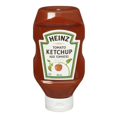 CT889 : Heinz CT889 : Condiments - Ketchup - Ketchup (squeez) HEINZ, KETCHUP (squeez), 12 x 750 ML